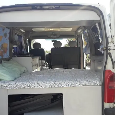 キャンプ場 Furgoneta Camperizada