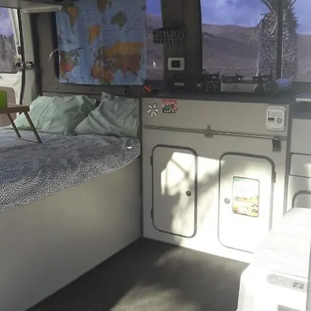 キャンプ場 Furgoneta Camperizada